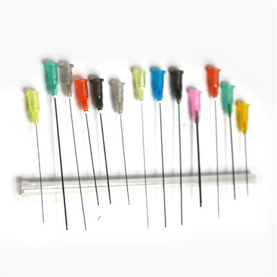Microcánula Aguja contundente desechable 16g 17g 21g 22g 25g 38mm 50mm 60mm 90mm