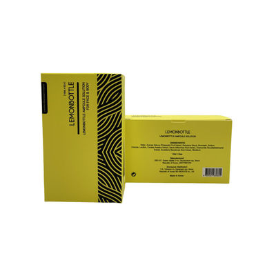 Botella de limón Ampola Solución Disolvente de grasa inyecciones 5 viales X 10 ml