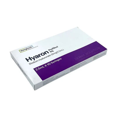 HYARON KIT para el refuerzo de la luz de la piel - 10 jeringas X 2,5 ml de relleno de ácido hialurónico cruzado