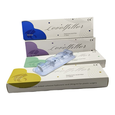 Ácido hialurónico cruzado 10 ml 24 mg/ ml Relleno para inyección en glúteos