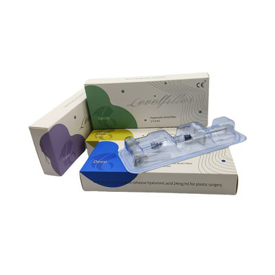 Ácido hialurónico cruzado 10 ml 24 mg/ ml Relleno para inyección en glúteos