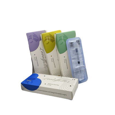 Aumento de glúteos 20ml 50ml 100ml Derm Plus Hyaluronic Acid Filler para el agrandamiento de los senos Precio de la inyección de los senos
