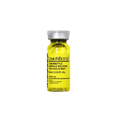 Botella de limón 5 X 10 ml Ampola Solución disolvente de grasa