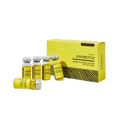 Botella de limón 5 X 10 ml Ampola Solución disolvente de grasa