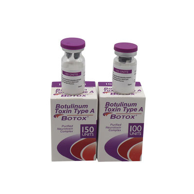Toxina Botulínica inyección Botox 100iu 150iu 6 meses Duración