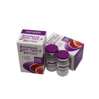 Toxina Botulínica 100iu 150iu inyección para las arrugas faciales