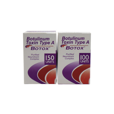 Toxina Botulínica 100iu 150iu inyección para las arrugas faciales