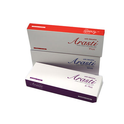 Relleno de aumento labial Arasti 1.1 ml 10 ml Arasti Plus A-Plus Blanco Arasti
