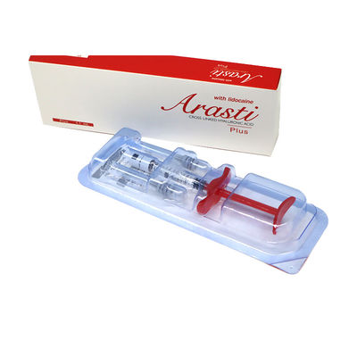 Arasti Ácido hialurónico para inyección Relleno dérmico 1.1 ml Formación facial