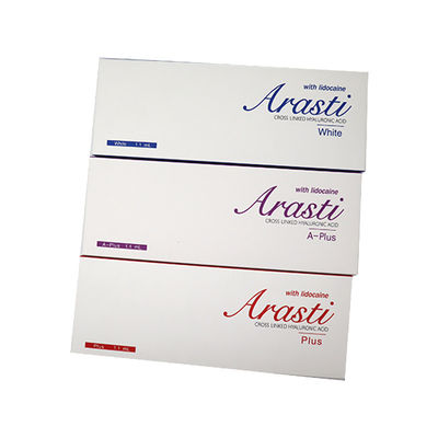 El relleno cutáneo para aumento de labios Arasti 1.1 ml 10 ml Arasti Plus A-Plus Arasti Blanco