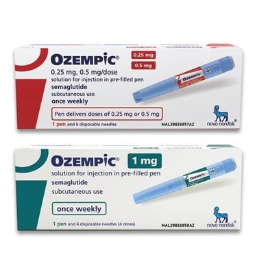 Ozempic Semaglutide para inyección 0,5 mg 1 mg 2 mg 1,5 ml 3 ml