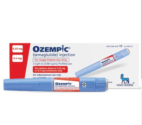 Ozempic Semaglutide inyección GLP-1 pérdida de peso inyecciones disolventes de grasa