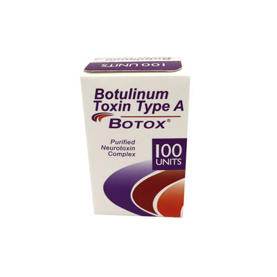 Botox con alérgenos en la toxina botulinumBotox para inyección cosmética