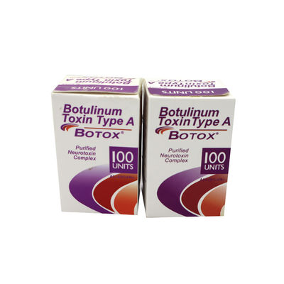 Botox con alérgenos en la toxina botulinumBotox para inyección cosmética