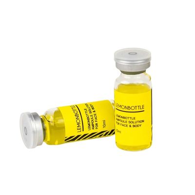 Solución de la ampolla de botella de limón 5x 10 ml de inyección disolvente de grasa