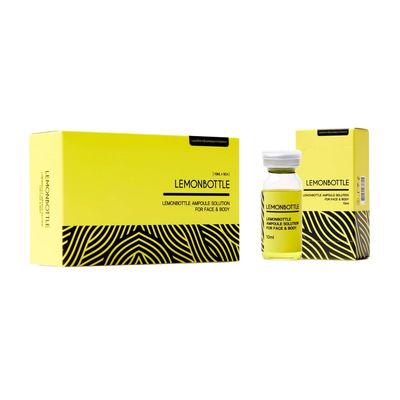 Solución de la ampolla de botella de limón 5x 10 ml de inyección disolvente de grasa