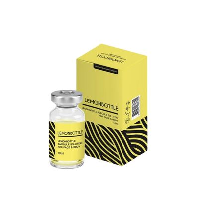 Solución de la ampolla de botella de limón 5x 10 ml de inyección disolvente de grasa