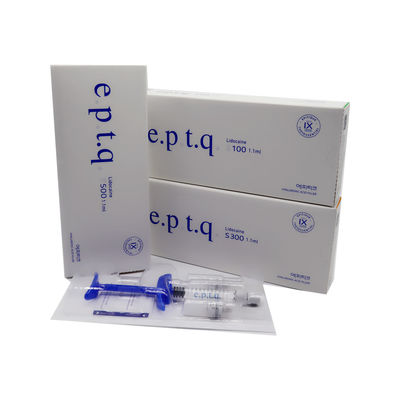 E.p.t.q. Relleno cutáneo de ácido hialurónico cruzado S100, S300, S500