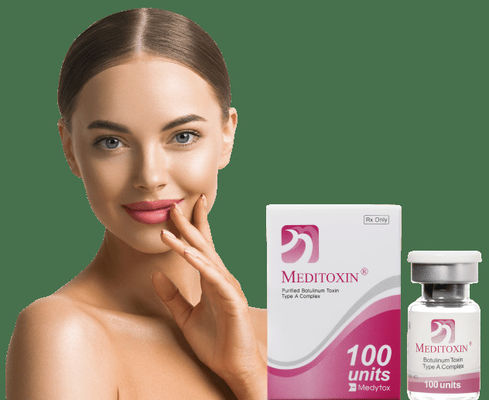 Meditoxina 100IU toxina botulínica tipo A para las arrugas faciales