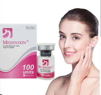 Meditoxina 100IU toxina botulínica tipo A para las arrugas faciales