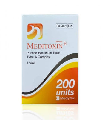 Meditoxina 100IU toxina botulínica tipo A para las arrugas faciales
