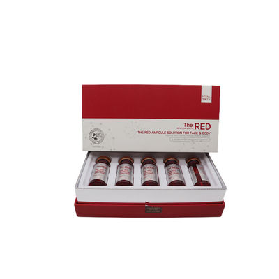 Ampulas rápidas y eficaces Disolvente de grasa Ampulas rojas inyectables
