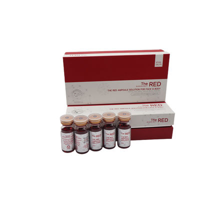 Ampulas rápidas y eficaces Disolvente de grasa Ampulas rojas inyectables