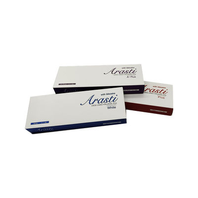 Arasti Plus A Plus relleno cutáneo blanco para inyección de ácido hialurónico 1.1 ml
