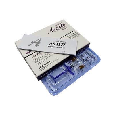 Arasti Plus A Plus relleno cutáneo blanco para inyección de ácido hialurónico 1.1 ml