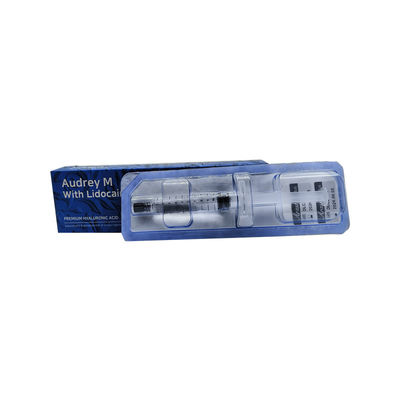 Los rellenos coreanos para inyección de ácido hialurónico Audrey M con Lidocai 10 ml de relleno corporal