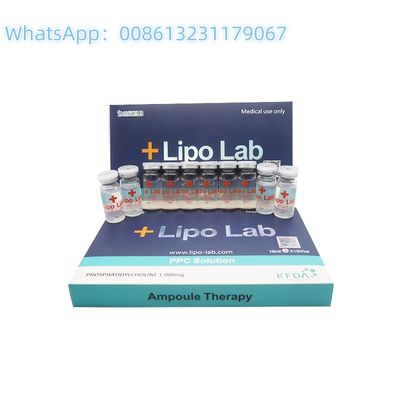 LIPO LAB SOLUCIONES DE DISOLUCIÓN DE GRASOS Inyecciones disolventes de grasa 2 8 ml X 10 viales por caja