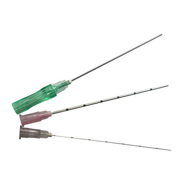 Aguja de micro cáñula 16G de 100 mm para relleno dérmico