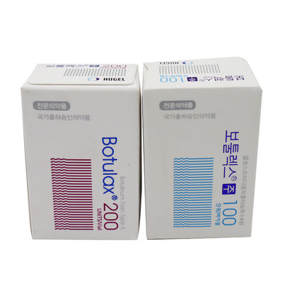 50IU 100U 150UI 200U Botox con alérgenos Toxina botulínica tipo A Innotox Botulax Nabota Rentox Meditox Botox