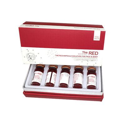 Ampulas de Kabelline Korea Disolvente de grasa Ampulas rojas para inyección