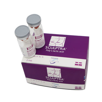 Sculptra PLLA Ácido poli-L-láctico Demal relleno cara trasera inyección sculpta