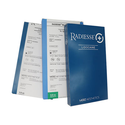 Radiesse 0.8cc 1.5cc Relleno de ácido ácido hialurónico Suero bajo los ojos Relleno dérmico