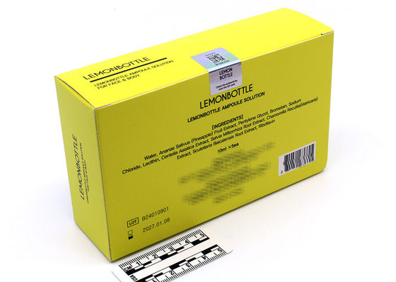 Solución de grasa Botella de limón 10ml*5 Para disolver grasa Celulite disuelta