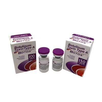 100 y 150 IU de Botox Hutox Rentox Innotox 50 y 100 IU de Botox inyección cosmética