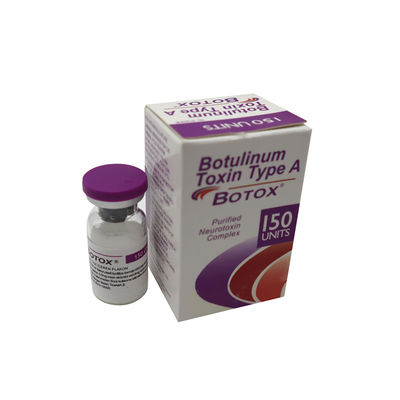 Allergan 100 IU solución salina Botox Hutox Rentox Innotox 50 IU 150 IU Arrugas en la frente