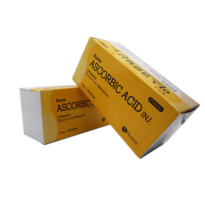 Vitamina C Ácido ascórbico de Huons Vitamina soluble en agua Cada caja contiene 50 laroscorbina inyectable 0,5 g/2 ml