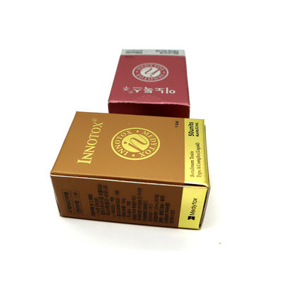 50IU 100U 150UI 200U Botox con alérgenos Toxina botulínica tipo A Innotox Botulax Nabota Rentox Meditox Botox