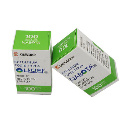 50IU 100U 150U 200U Botox con alergén Toxina botulínica tipo A Innotox Botulax Nabota Rentox Meditox BTX