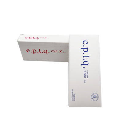 EPTQ e.p.t.q Hyaluronato de sodio cruzado con certificado CE de HA Relleno dérmico 24 mg/ml