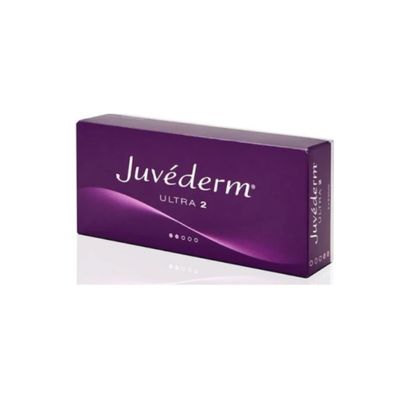 Juvederm 2 X 1 ml de relleno cutáneo de ácido hialurónico para la cara