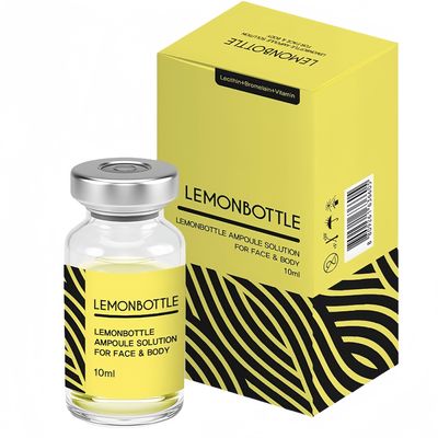 Botella de limón 10mlx5 Solución de grasa Inyección Reduce la celulitis y el exceso de peso
