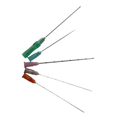 Aguja de punta roma con micro cánula de belleza 14g 15g 16g 18g 22g 38mm 50mm 60mm 70mm