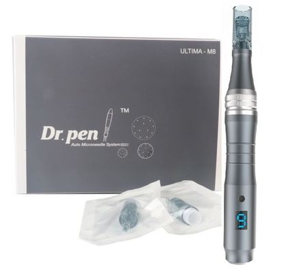 El Dr. Pen Ultima M8 es un bolígrafo de microagujas inalámbrico profesional para lograr una piel perfecta.