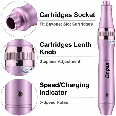 Sistema de regalo de microagujas automático con pluma eléctrica inalámbrica ULTIMA-M7-W