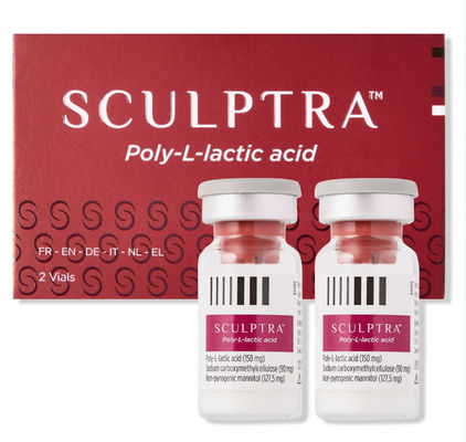 Sculptra Ácido poli- L- láctico 2 X 5 ml Vial Hyalurónico Relleno de arrugas