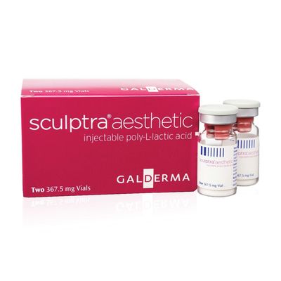 SCULPTRA GALDERMA - 2 VIALES DE RELLENO DÉRMICO DE POLVO DE PLLA